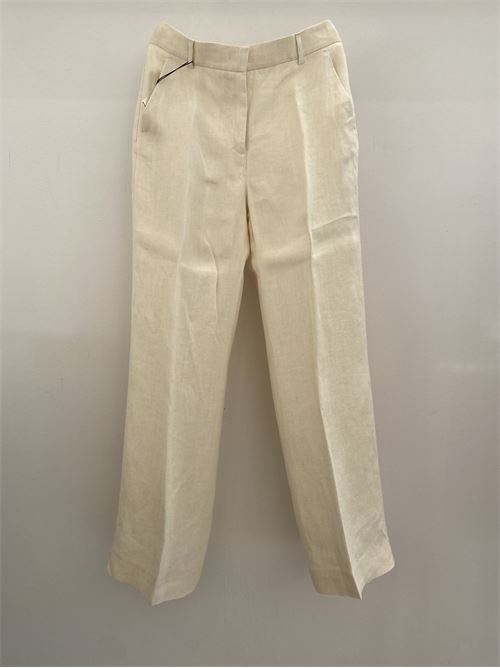 Pantaloni in tela di lino MAXMARA WEEKEND | 2351311231600012